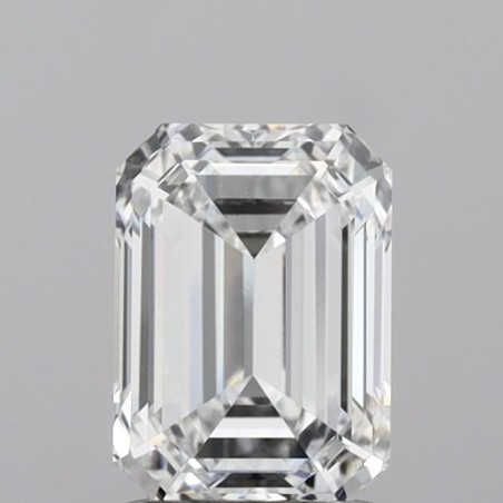 Diament laboratoryjny bezbarwny szlif szmaragdowy, 1.63ct, VVS2, E, IGI LG627457421