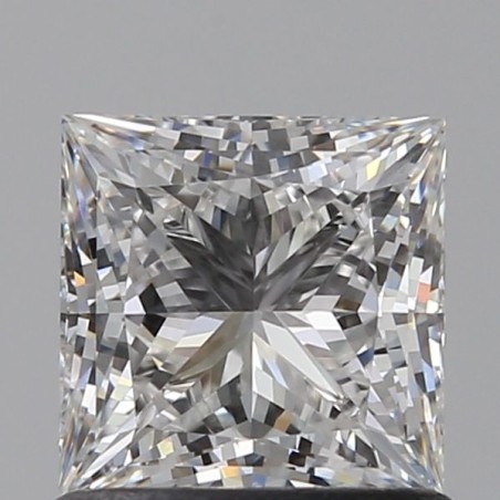 Diament laboratoryjny bezbarwny szlif princess, 1.01ct, VVS1, F, IGI LG726538663