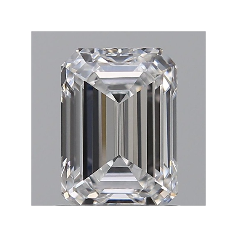 Diament laboratoryjny bezbarwny szlif szmaragdowy, 1.02ct, VVS1, D, IGI LG726538954