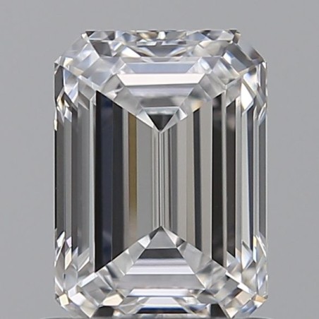 Diament laboratoryjny bezbarwny szlif szmaragdowy, 1.02ct, VVS1, D, IGI LG726538954