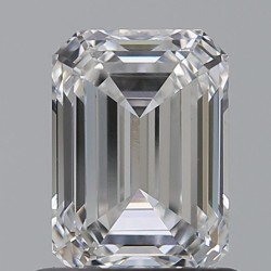 Diament laboratoryjny bezbarwny szlif szmaragdowy, 1.02ct, VVS1, D, IGI LG726538906