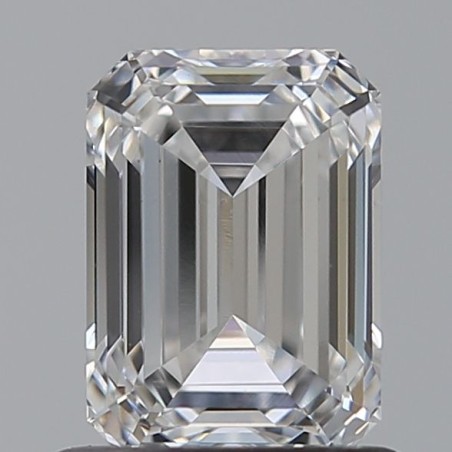 Diament laboratoryjny bezbarwny szlif szmaragdowy, 1.02ct, VVS1, D, IGI LG726538906