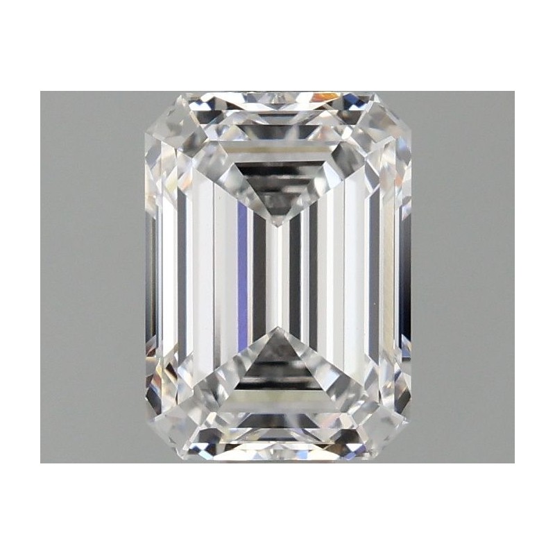 Diament laboratoryjny bezbarwny szlif szmaragdowy, 1.09ct, VVS2, D, IGI LG681568489