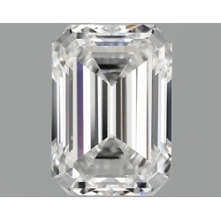 Diament laboratoryjny bezbarwny szlif szmaragdowy, 1.09ct, VVS2, D, IGI LG697517475