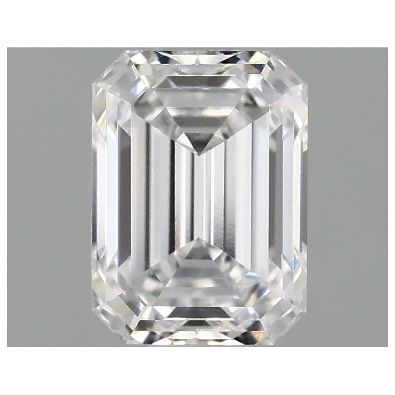 Diament laboratoryjny bezbarwny szlif szmaragdowy, 1.1ct, VVS2, D, IGI LG715539728