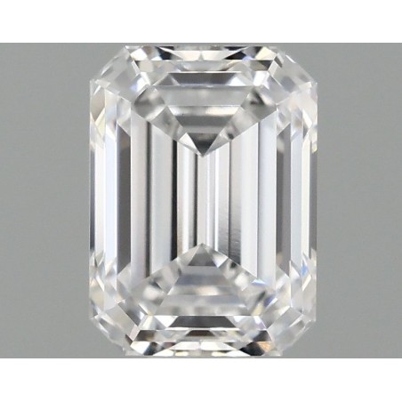 Diament laboratoryjny bezbarwny szlif szmaragdowy, 1.1ct, VVS2, D, IGI LG715539728
