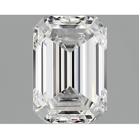 Diament laboratoryjny bezbarwny szlif szmaragdowy, 1.1ct, VVS2, D, IGI LG723549946