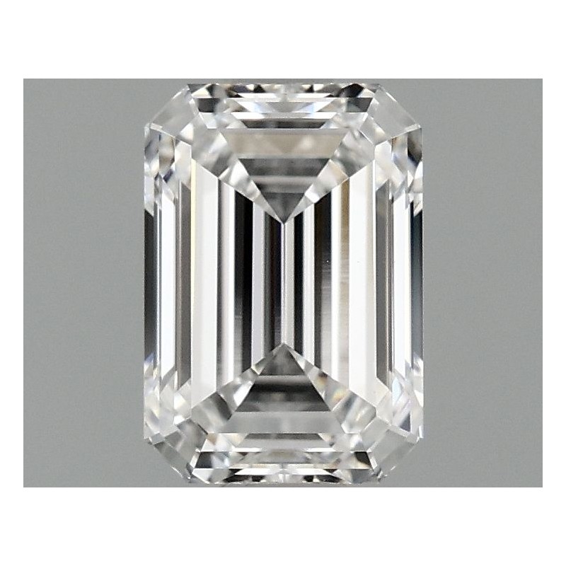 Diament laboratoryjny bezbarwny szlif szmaragdowy, 1.06ct, VVS2, D, IGI LG715566230