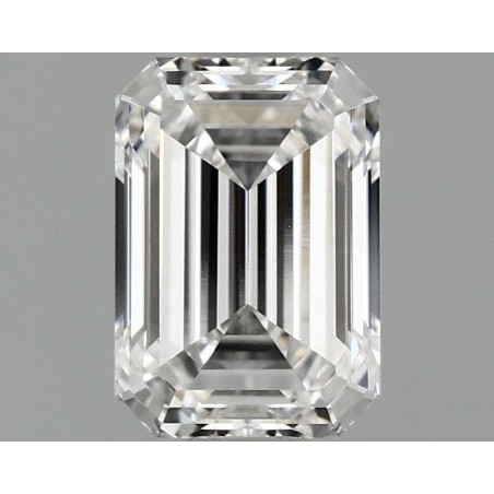 Diament laboratoryjny bezbarwny szlif szmaragdowy, 1.06ct, VVS2, D, IGI LG715566230