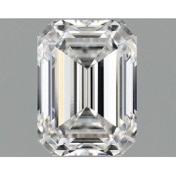 Diament laboratoryjny bezbarwny szlif szmaragdowy, 1.06ct, VVS2, D, IGI LG715538721