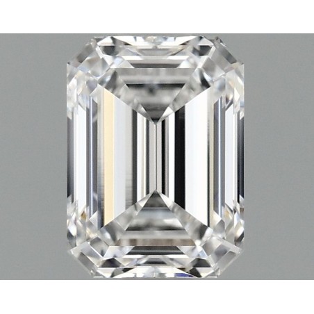 Diament laboratoryjny bezbarwny szlif szmaragdowy, 1.06ct, VVS2, D, IGI LG715538721