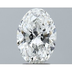 Diament laboratoryjny bezbarwny szlif owalny, 2.2ct, VVS1, E, IGI LG681582056