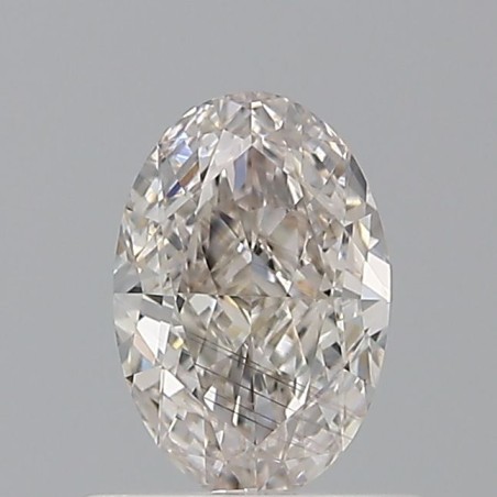 Diament o barwie fantazyjnej szlif owalny, 0.75ct, VS2, Fancy Light Pinkish Brown, GIA 6233740171