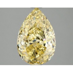 Diament laboratoryjny o barwie fantazyjnej szlif gruszkowy, 2.08ct, VVS2, Fancy Intense Yellow, IGI LG671440462