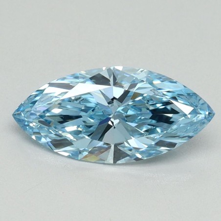 Diament laboratoryjny o barwie fantazyjnej markiza, 1.01ct, VVS2, Fancy Vivid Blue, IGI LG710541230