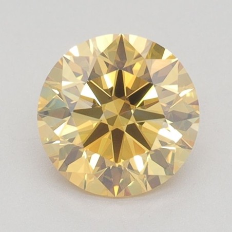 Diament laboratoryjny o barwie fantazyjnej szlif okrągły, 1.05ct, VVS1, Fancy Vivid Yellow, IGI LG625471715