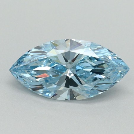 Diament laboratoryjny o barwie fantazyjnej markiza, 1.01ct, VVS2, Fancy Vivid Blue, IGI LG710541748
