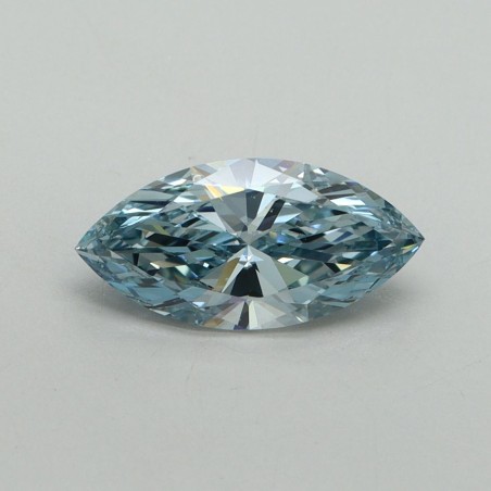 Diament laboratoryjny o barwie fantazyjnej markiza, 1ct, VVS2, Fancy Vivid Blue, IGI LG710541830