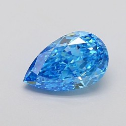 Diament laboratoryjny o barwie fantazyjnej szlif gruszkowy, 1.21ct, VVS2, Fancy Vivid Blue, IGI LG715558224