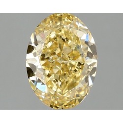 Diament laboratoryjny o barwie fantazyjnej szlif owalny, 1.58ct, VVS2, Fancy Intense Yellow, IGI LG673412330