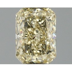 Diament laboratoryjny o barwie fantazyjnej radiant, 1.08ct, VVS2, Fancy Yellow, IGI LG674503510