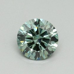 Diament laboratoryjny o barwie fantazyjnej szlif okrągły, 0.52ct, VVS2, Fancy Vivid Green, IGI LG706547256