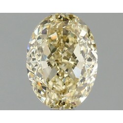 Diament laboratoryjny o barwie fantazyjnej szlif owalny, 1.58ct, VVS2, Fancy Intense Yellow, IGI LG674531492