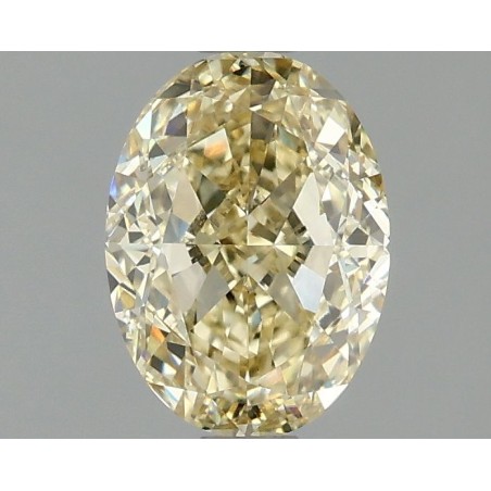 Diament laboratoryjny o barwie fantazyjnej szlif owalny, 1.58ct, VVS2, Fancy Intense Yellow, IGI LG674531492