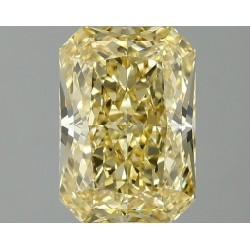 Diament laboratoryjny o barwie fantazyjnej radiant, 2.09ct, VVS2, Fancy Vivid Yellow, IGI LG674554653