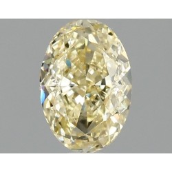 Diament laboratoryjny o barwie fantazyjnej szlif owalny, 1.1ct, VVS2, Fancy Yellow, IGI LG675526575