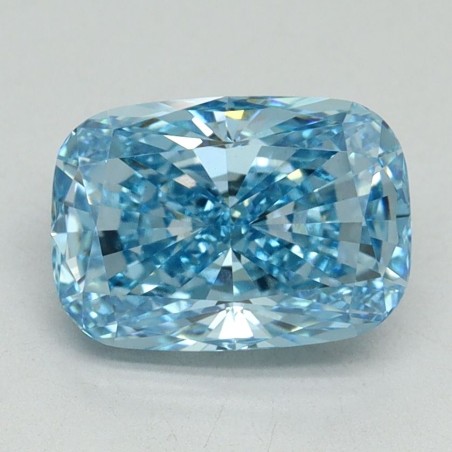 Diament laboratoryjny o barwie fantazyjnej szlif poduszkowy brylantowy, 2.03ct, VVS2, Fancy Vivid Blue, IGI LG637439849