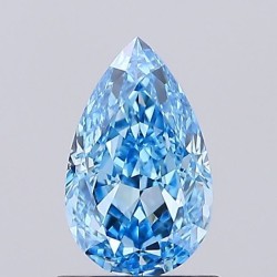 Diament laboratoryjny o barwie fantazyjnej szlif gruszkowy, 1.02ct, VVS2, Fancy Vivid Blue, IGI LG738518526