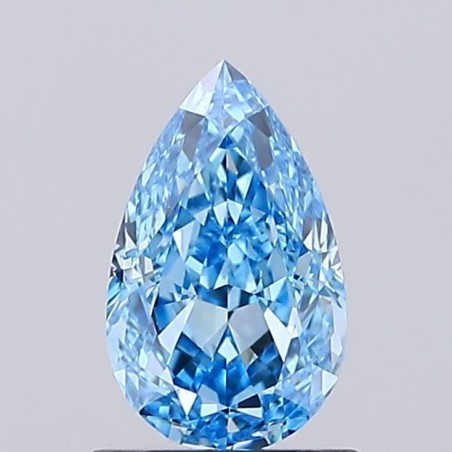 Diament laboratoryjny o barwie fantazyjnej szlif gruszkowy, 1.02ct, VVS2, Fancy Vivid Blue, IGI LG738518526