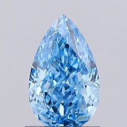 Diament laboratoryjny o barwie fantazyjnej szlif gruszkowy, 1.02ct, VVS2, Fancy Vivid Blue, IGI LG738518549