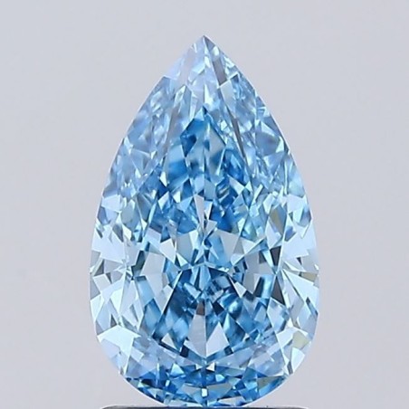 Diament laboratoryjny o barwie fantazyjnej szlif gruszkowy, 2.01ct, VVS2, Fancy Vivid Blue, IGI LG739523855