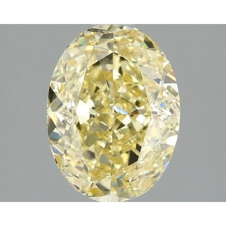 Diament laboratoryjny o barwie fantazyjnej szlif owalny, 2.01ct, VVS2, Fancy Intense Yellow, IGI LG675578415