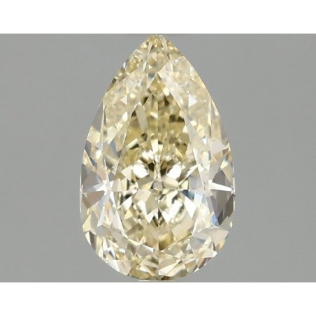 Diament laboratoryjny o barwie fantazyjnej szlif gruszkowy, 1.08ct, VVS2, Fancy Yellow, IGI LG675578410