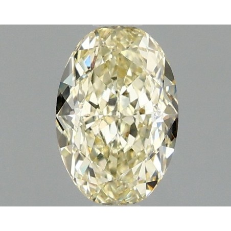 Diament laboratoryjny o barwie fantazyjnej szlif owalny, 1.09ct, VVS2, Fancy Light Yellow, IGI LG674532090