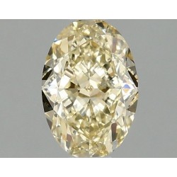 Diament laboratoryjny o barwie fantazyjnej szlif owalny, 1.1ct, VVS2, Fancy Yellow, IGI LG677527579