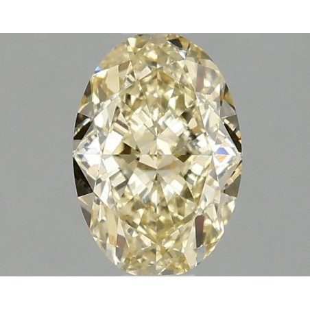Diament laboratoryjny o barwie fantazyjnej szlif owalny, 1.1ct, VVS2, Fancy Yellow, IGI LG677527579