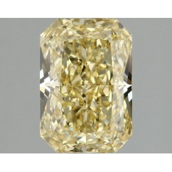 Diament laboratoryjny o barwie fantazyjnej radiant, 2.08ct, VVS2, Fancy Intense Yellow, IGI LG677575747