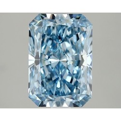 Diament laboratoryjny o barwie fantazyjnej radiant, 2.09ct, VVS1, Fancy Vivid Blue, IGI LG706503081