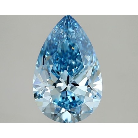 Diament laboratoryjny o barwie fantazyjnej szlif gruszkowy, 2ct, VVS1, Fancy Vivid Blue, IGI LG707521827