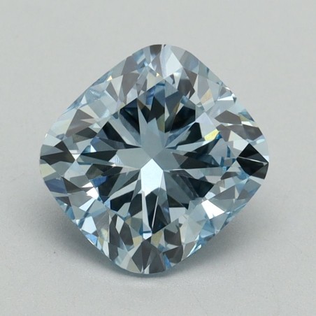 Diament laboratoryjny o barwie fantazyjnej szlif poduszkowy brylantowy, 2.02ct, VVS2, Fancy Intense Blue, IGI LG534249785