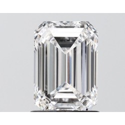 Diament laboratoryjny bezbarwny szlif szmaragdowy, 1.43ct, VVS2, E, IGI LG687525290