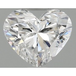Diament laboratoryjny bezbarwny serce, 0.96ct, VVS2, D, IGI LG698544540