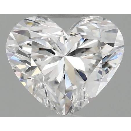 Diament laboratoryjny bezbarwny serce, 0.96ct, VVS2, D, IGI LG698544540