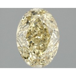 Diament laboratoryjny o barwie fantazyjnej szlif owalny, 1.99ct, VVS2, Fancy Intense Yellow, IGI LG700520081