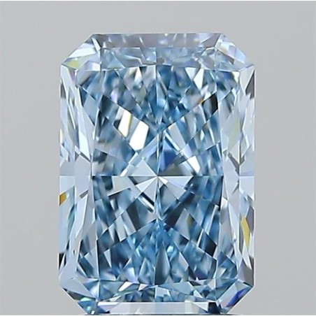 Diament laboratoryjny o barwie fantazyjnej radiant, 2.03ct, VVS1, Fancy Vivid Blue, IGI LG720590655