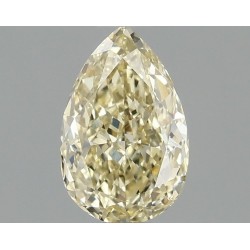Diament laboratoryjny o barwie fantazyjnej szlif gruszkowy, 1ct, VVS2, Fancy Intense Yellow, IGI LG696595002